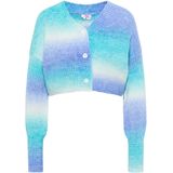 Mymo - Blonda - Vest - Turkoois - Dames - Oversized Cropped Vorm