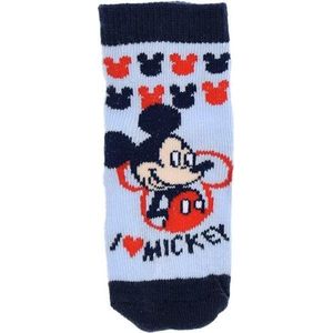 Disney Baby Mickey Mouse sokken licht blauw 0-6 maanden