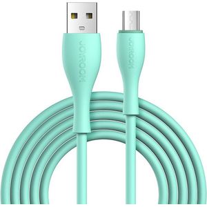 Joyroom oplaadkabel USB-A naar Micro-USB oplader kabel fast charging - Mintgroen