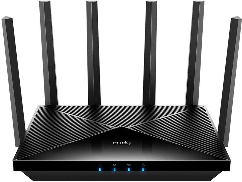 Cudy - WR6500H - Tri-Band Wi-Fi 6E Router - AX6500