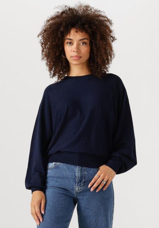 Minus - Dana BAT Sleeve Knit Pullover - Donkerblauw - Dames