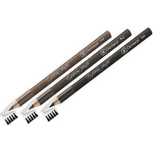 Dermacol - Soft pencil to highlight the brow (Soft Eyebrow Pencil) 1.6 g odstín 02 -