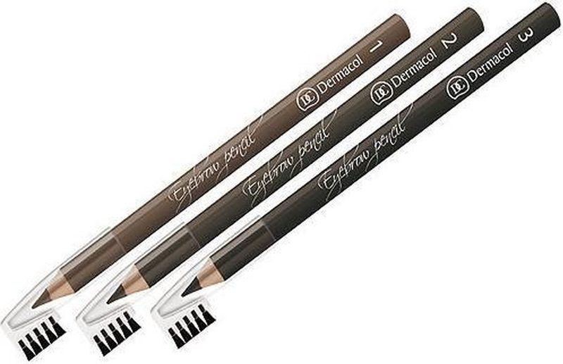 Dermacol - Soft pencil to highlight the brow (Soft Eyebrow Pencil) 1.6 g odstín 02 -