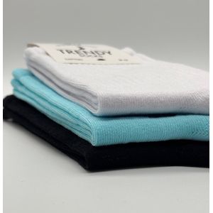 Trendy Socks | 3 Paar| Sportsokken Heren| Cadeau| Neon Tennis Sokken| Heren| Katoen| Heren Sokken| Gewassen| Geurig| Maat 39-42