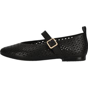 Clarks - 26181229 Fawna Jane - Pumps - Zwart - Leer - Plat