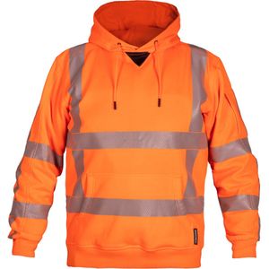 Hydrowear hooded sweater Tenerife oranje RWS maat M