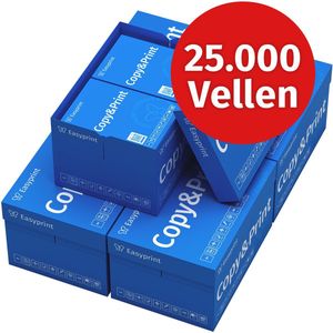 Easyprint Printerpapier kopieerpapier 25000 vellen 50 x 500 A4 premium wit PEFC-gecertificeerd