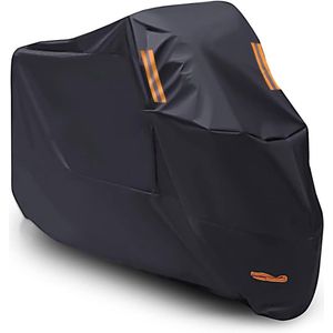 ApexArte® Motorhoes Waterdicht Buiten - Scooterhoes - Universeel - Zwart