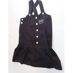 Dirkje - Meisje - Overgooier - zwart - 6 j