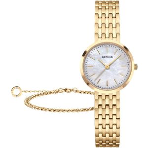 Bering - 19126-734-GWP - Geschenkset Polshorloge + Armband - Dames - Kwarts - Classic