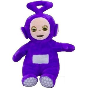 Teletubbies Knuffel - Tinky Winky - paars - pluche speelgoed - 25 cm