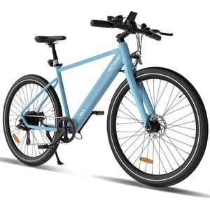 Hitway Elektrische Fiets BK19 - 27.5 Inch City Commuter EBike met Afneembare 36V 12Ah Lithium Batterij - Mountain E-Bike met 250W Motor - 7 Versnellingen - IP54 Waterdicht