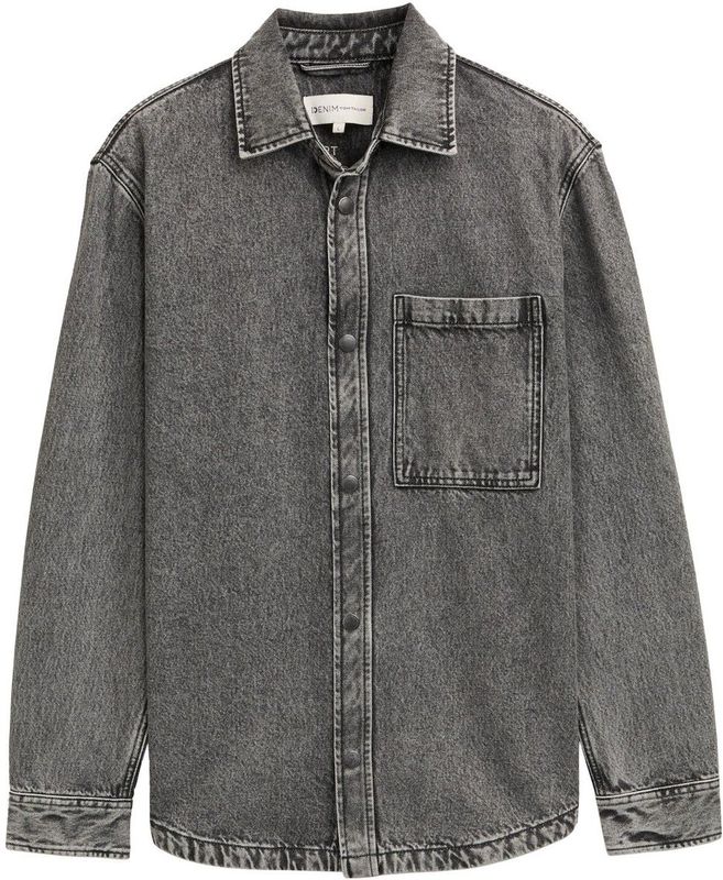 TOM TAILOR DENIM - Overhemd - Grey Denim