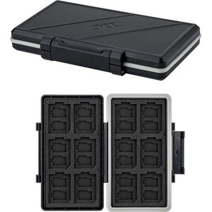 Geheugenkaarten Hoes - 36 waterdicht schokbestendig - 24 Micro SD TF-kaarten 12 SD-kaarten