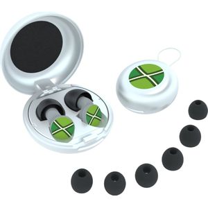 Oordoppen Festival Earbling | Oordoppen | Partyplugs | (14dB) | XS/S/M/L - super comfortabel - muziek, concerten, events, focus en reizen - Achterhoek