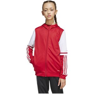 adidas - Squadra 25 - Hooded Trainingsjack - Rood Wit