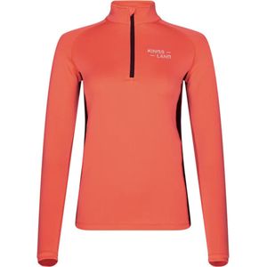 Kingsland - Gineva - Trainingsshirt - Dames - 1/2-rits - Coral Deep Sea - S