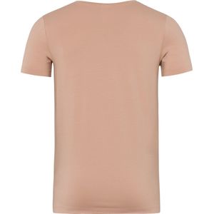 Hanro Cotton Superior T-shirt V-hals - Peau - 073089-1216 - S