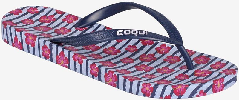 Women’s flip flops coqui kaja flower navy 36