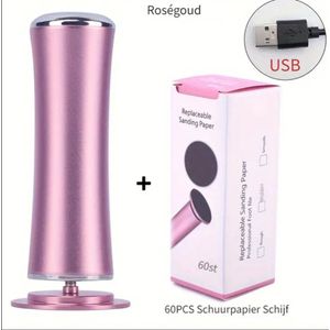 Eelt verwijderaar met usb Rose