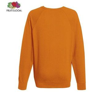 Fruit of the Loom sweater - ronde hals - maat XL - heren - Kleur Orange