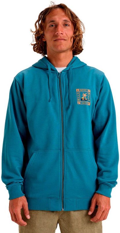 Billabong - Pullover Hoodie - Effen Fleece - Kangoeroezak - Zacht Gevoel