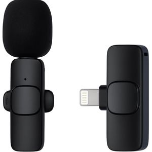 Viatel Draadloze Lavalier Microfoon - Voor iPhone - Gaming - Live-uitzending