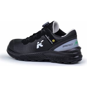 HKS Barefoot Feeling BFS 40 BOA S3 werkschoenen - veiligheidsschoenen - safety shoes - laag - heren - composiet - metaalvrij - antislip - ESD - lichtgewicht - Vegan - maat 45