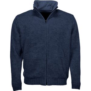Pure Wool Herenvest MNL-1703 Marine - Marine - XXL