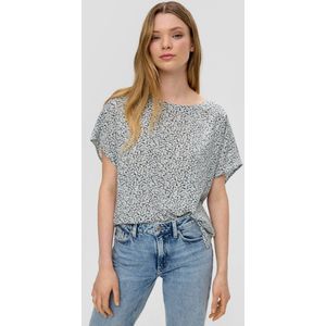 Blouse - Bloemenprint - Viscose - Gevoerde Zoom - Oversized