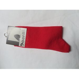 Sokken - 3 Pack - unie - Rood - Effen - 31 / 33