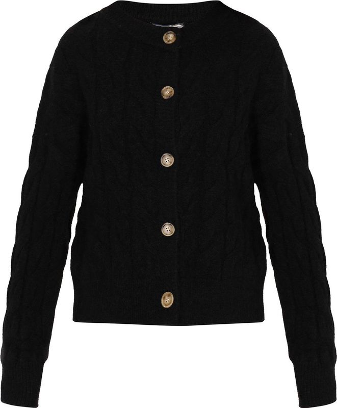 DreiMaster - Vintage - Gebreid Vest - Zwart