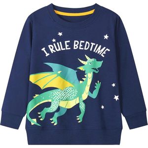 Katoenen Sweatshirt voor Jongens 2-7 Jaar - Casual Peuter Pullover