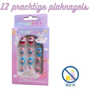 Plaknagels | Nepnagels | Love You | voor Kinderen | Geen Lijm Nodig