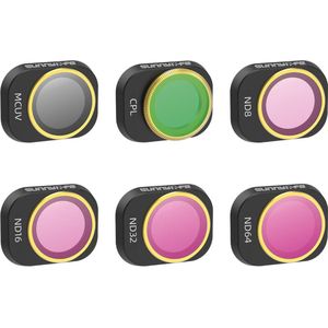 50CAL Drone Camera Lens Filters Set MCUV+CPL+ND 8/16/32/64 voor DJI Mini 4 Pro