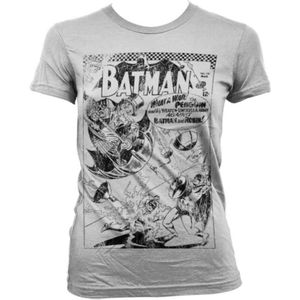 DC Comics Batman Dames Tshirt -L- Umbrella Army Distressed Wit