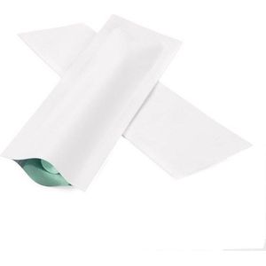 Plastic Zakken Mat Wit 3,8x12,7cm Sealbaar permanente Sluiting (100 stuks) | Plastic zak