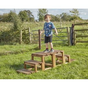 Cosy Op En Neer Platform Treden 2 Delige Set.