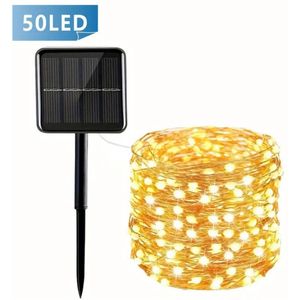 Livano Lichtslinger - Lichtsnoer Buiten - Binnen - Klimop Slinger - Slinger Met Led Lichtjes - Zonne-energie - 7m