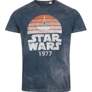 Star Wars X-Wing Heren T-shirt - blauw - M