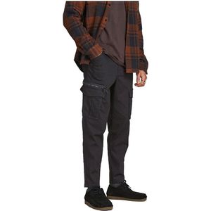 JACK & JONES Ace Dex Tapered loose fit - heren cargo broek - zwart - Maat: 32/32