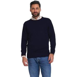 Gebreide trui met ronde hals van 100% lamswol - Perfect voor koude dagen