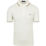 Fred Perry - Polo M3600 Off White U83 - Slim-fit - Heren Poloshirt Maat S