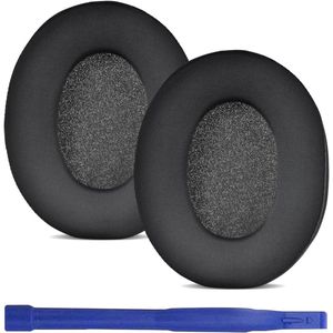 Allecto Plus - Gaming Headset oorkussens van koelgel en ijszijde (zwart) - Compatibel met diverse modellen.