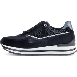 Gabor 527 Sneakers - Suède - Dames - Blauw - Maat 43