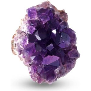 Provento - Amethist Cluster Druzen voor Reiki en Home Decor - Natuurlijke Edelsteen uit Brazilië en Uruguay 20-30g