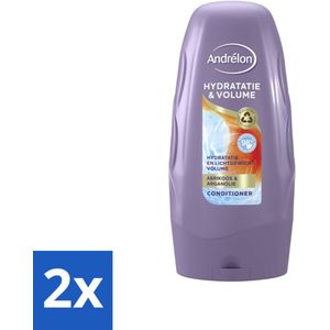 Andrélon - Hydratatie & Volume - Conditioner - 250 ml - Voordeelverpakking - 2 stuks