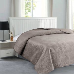 Pikowana Plaid Velvet 220x240 cm - Stijlvol & Dubbelzijdig