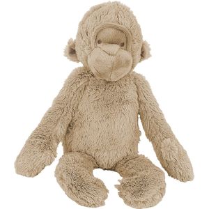 Happy Horse Gorilla Gayo Knuffel 34cm - Bruin - Baby knuffel