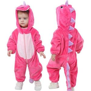 Hooded Flanel Rompertjes voor Kinderen - Peuter Jumpsuit met Rits